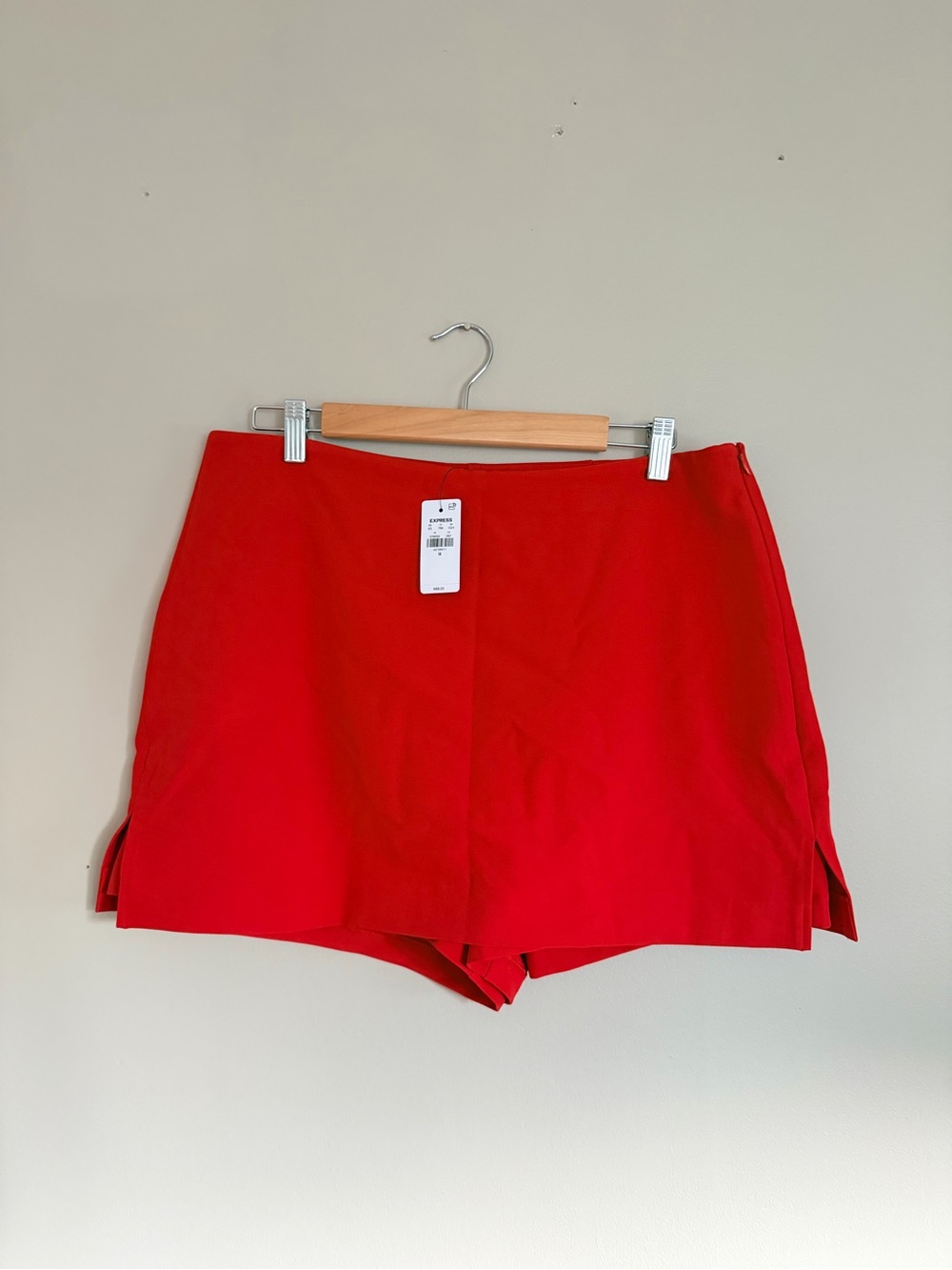 Express Red Women's Skort Shorts